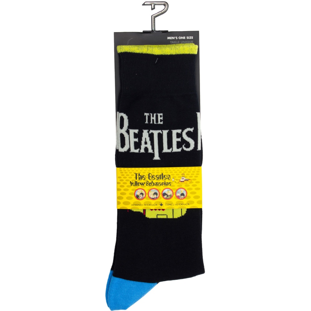 The Beatles - Yellow Submarine Drop T Socken - Schwarz